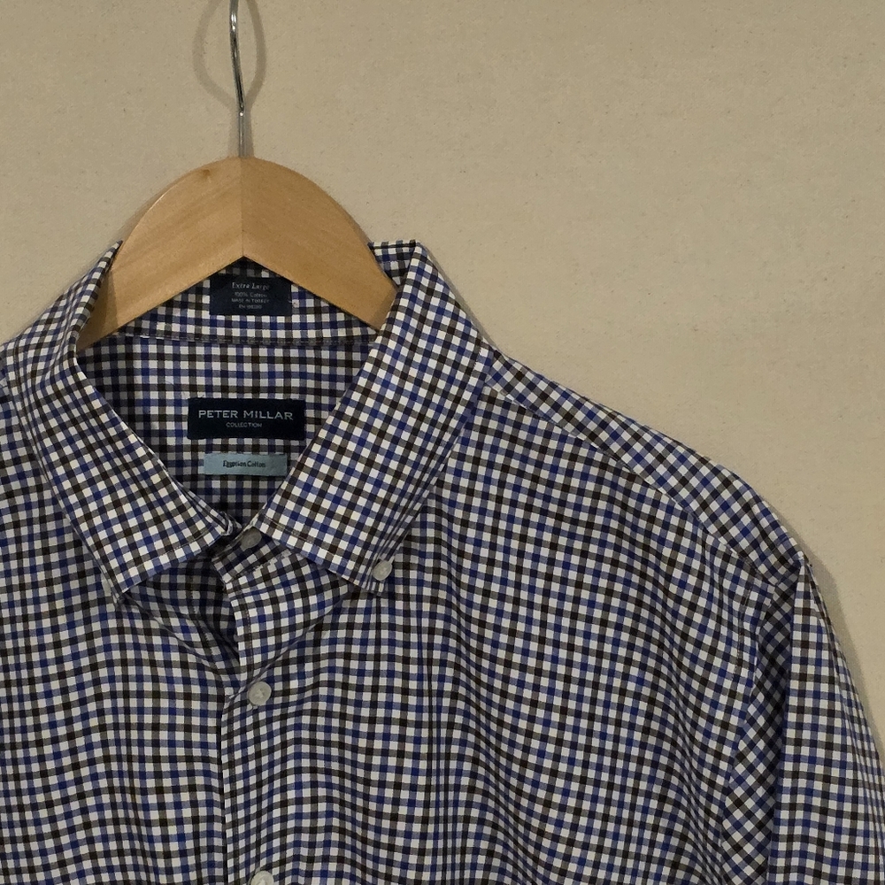 Peter Millar Egyptian Cotton Button Down XL